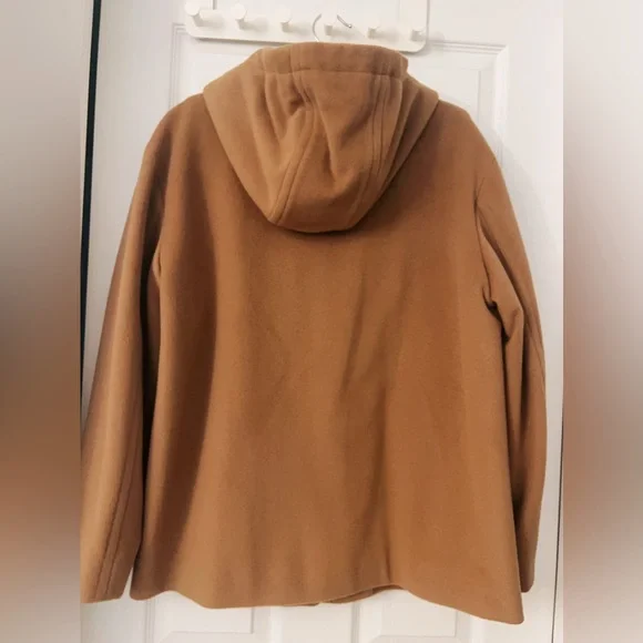 Akris Punto Hooded Wool-Blend Coat - Picture 14 of 16